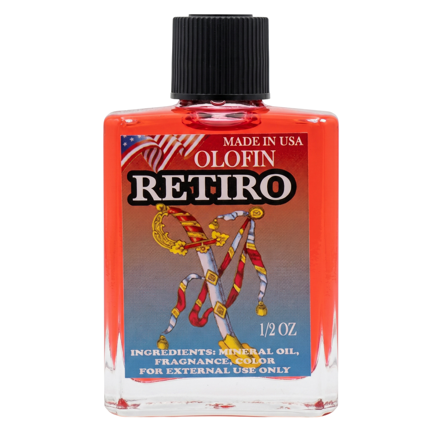 Retiro Aceite Esoteric Fragrance Oil 1/2oz-1oz Square Bottle