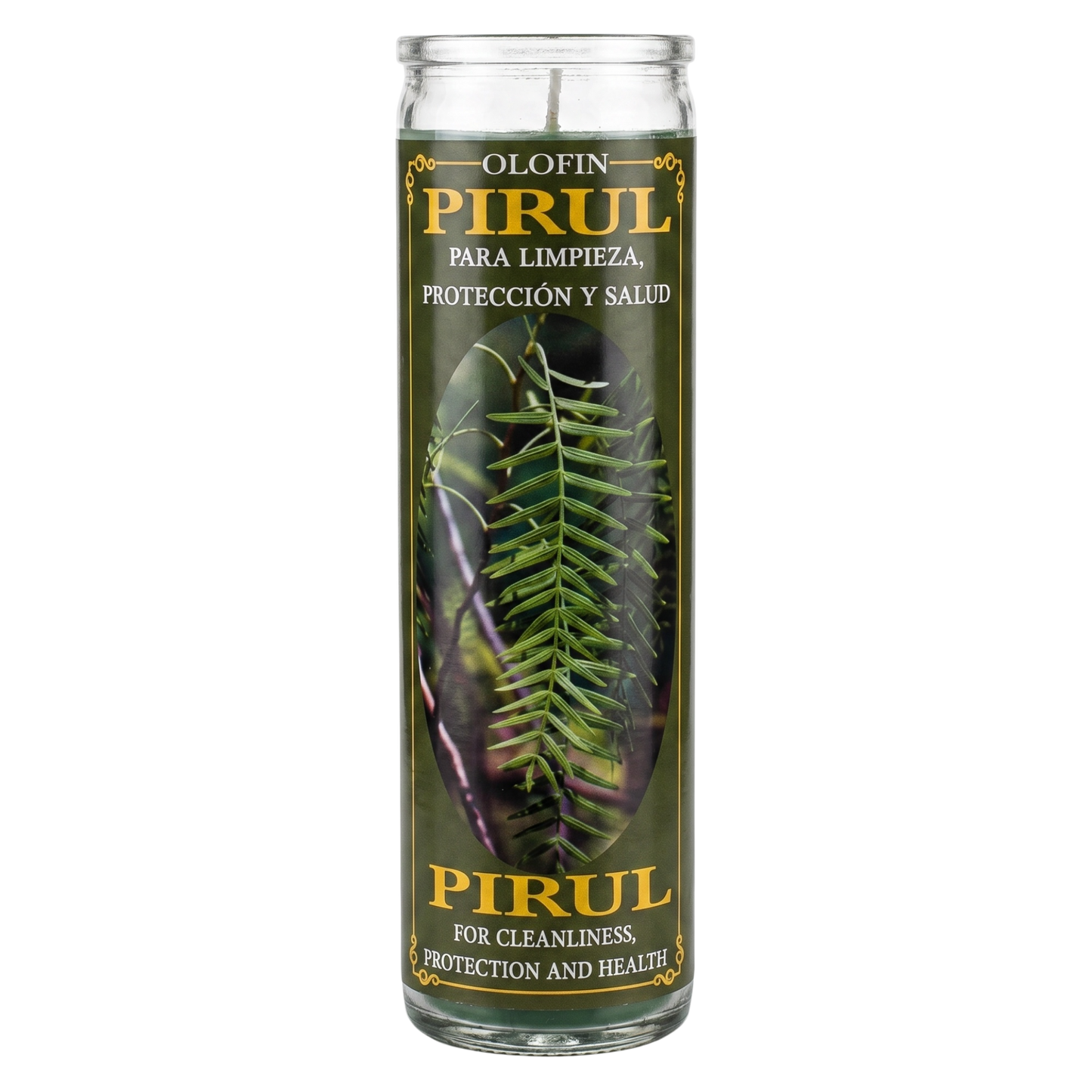 Pirul (Pirul) Prepared Ritual Candle Perfumed Vela Preparada