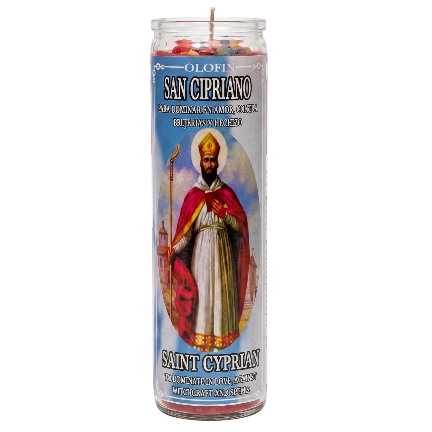 San Cipriano (Saint Cyprian) Prepared Ritual Candle Perfumed Vela Preparada