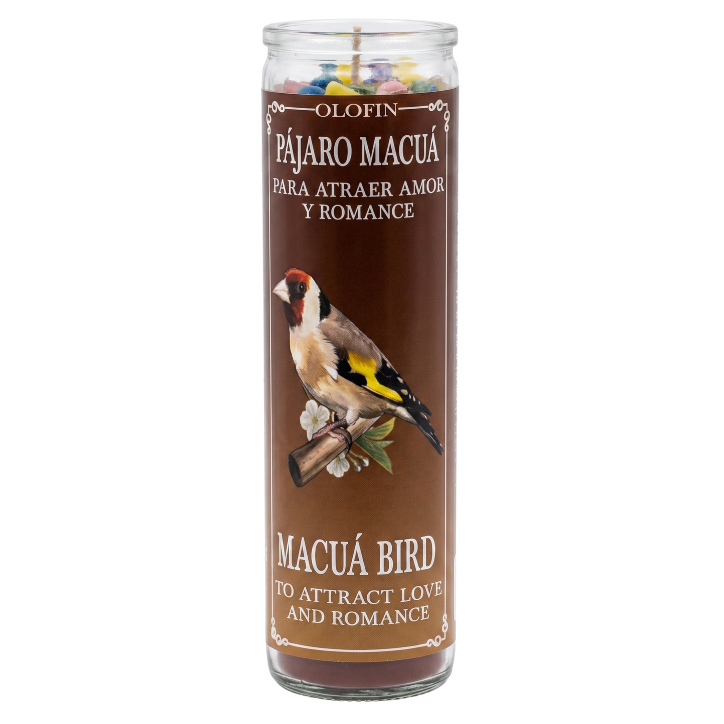 Pajaro Macua (Macua Bird) Prepared Ritual Candle Perfumed Vela Preparada