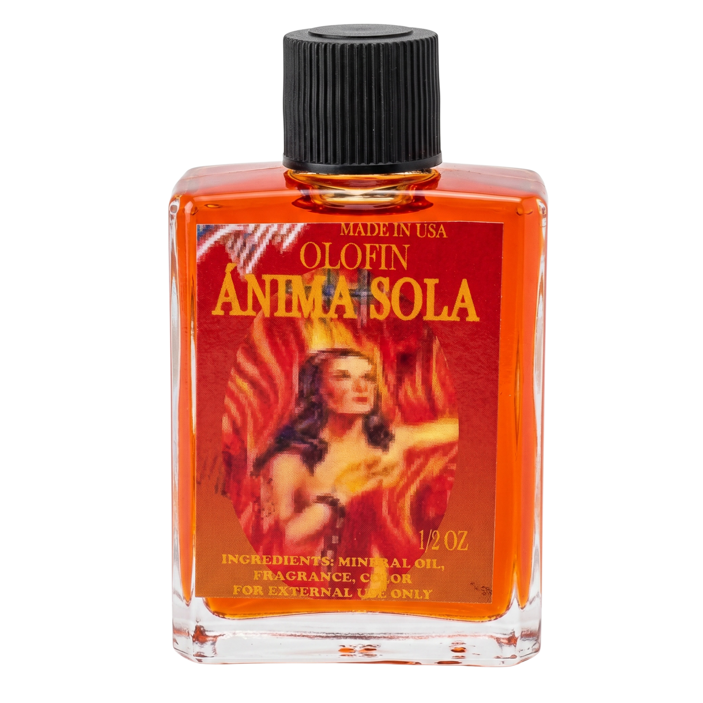 Anima Solo Aceite Esoteric Fragrance Oil 1/2oz-1oz Square Bottle
