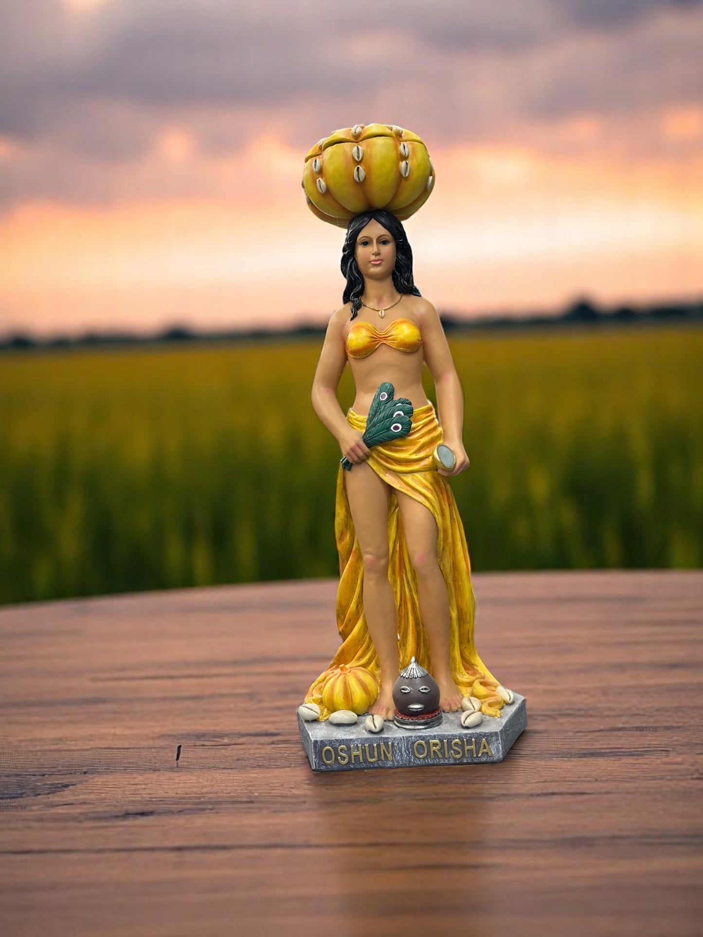 Statue of Orisha Oshun/ Estatua de Orisha Oshun 36inch