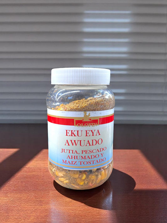 Eku Eya Awuado - Jutia, Pescado y Maiz Chico