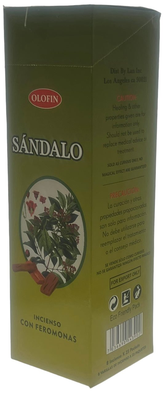 Sandalo Square Incense 25/8ct
