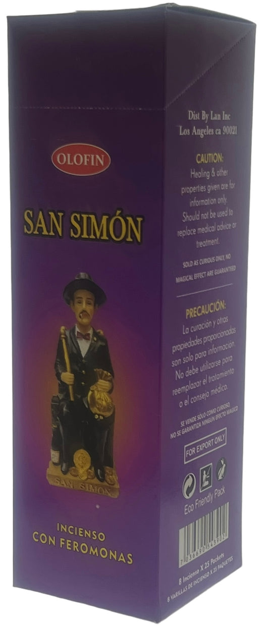 San Simon Square Incense 25/8ct