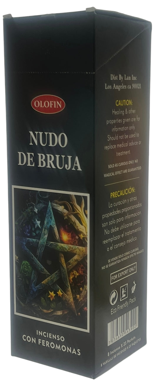 Nudo De Bruja Square Incense 25/8ct