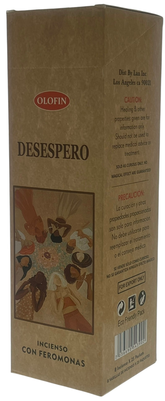 Desespero Square Incense 25/8ct