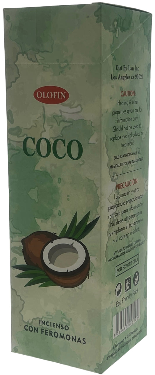 Coco Square Incense 25/8ct