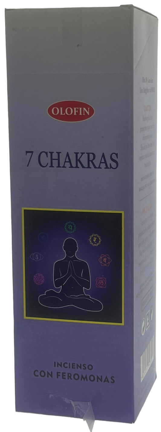 7 Chakras Square Incense 25/8ct