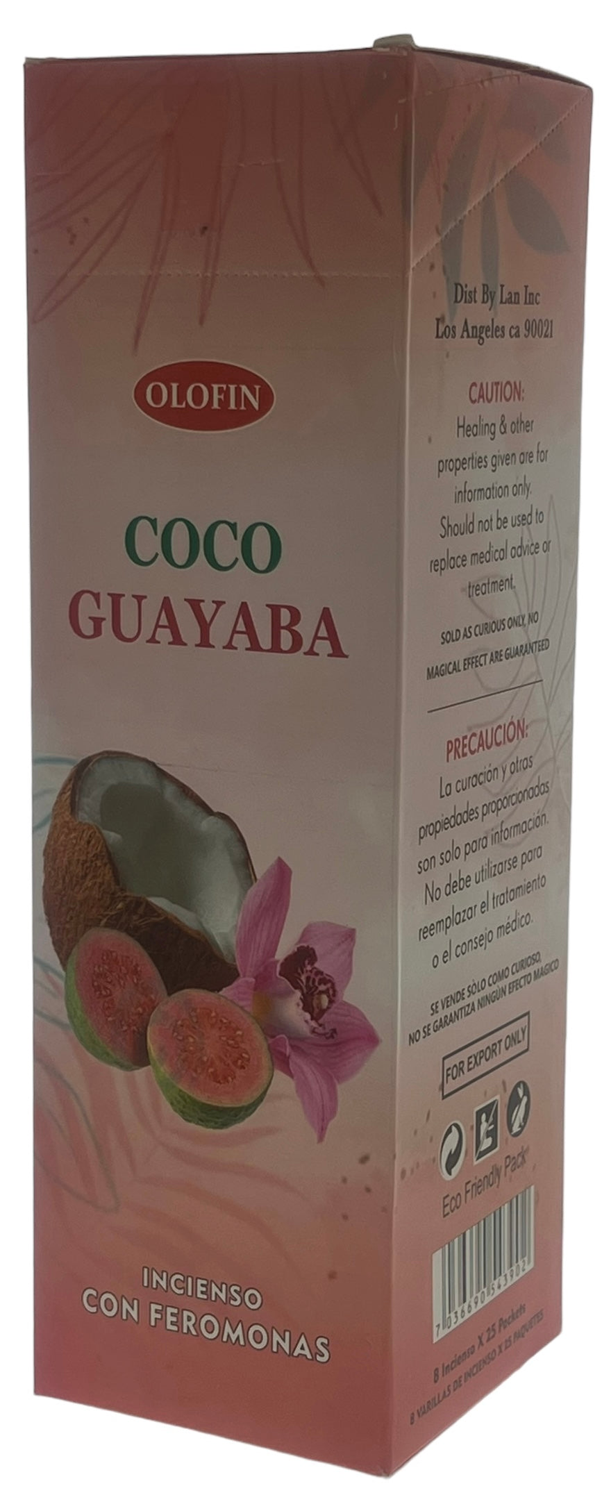 Coco Guayaba Square Incense 25/8ct