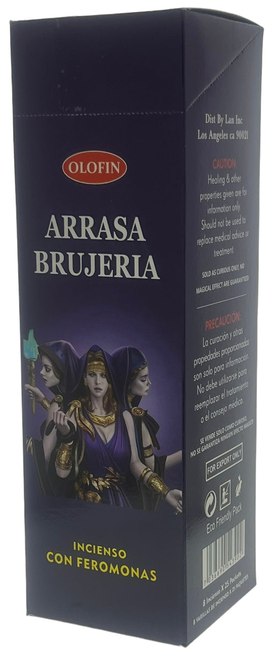 Arrasa Brujeria Square Incense 25/8ct