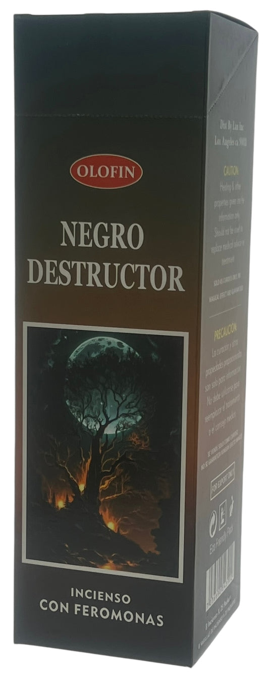 Negro Destructor Square Incense 25/8ct