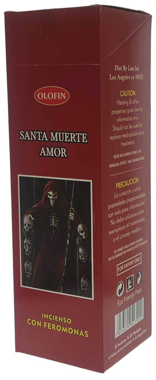 Santa Muerte Amor Square Incense 25/8ct