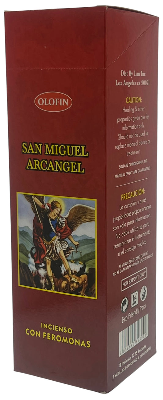 San Miguel Arcangel Square Incense 25/8ct