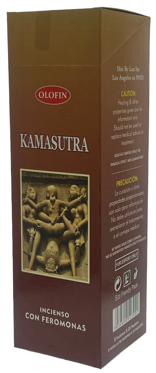 Kamasutra Square Incense 25/8ct