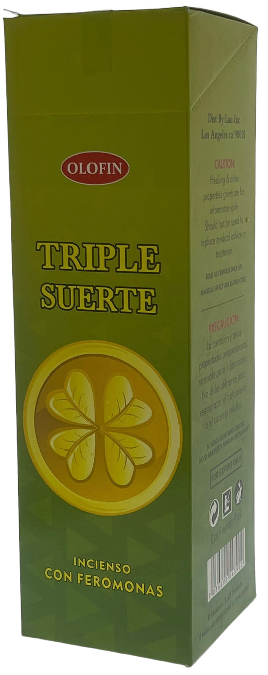 Triple Suerte Square Incense 25/8ct