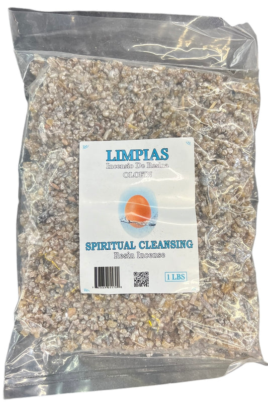 Limpias Incensio De Resina 1lbs