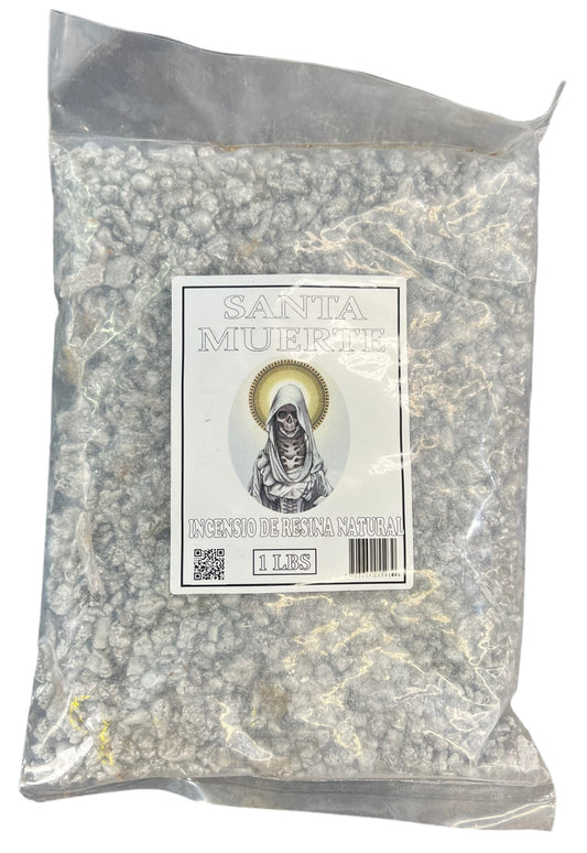 Santa Muerte ( White) Incensio De Resina 1lbs