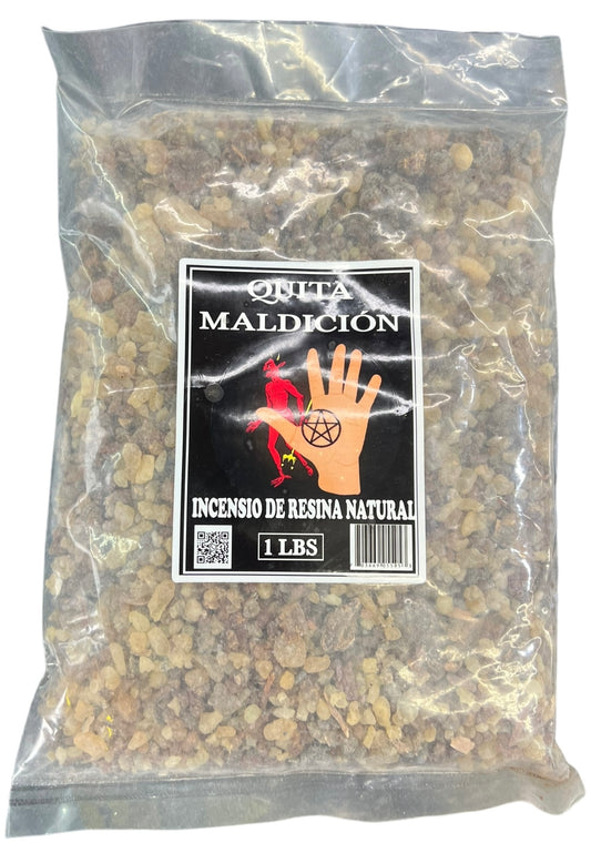 Quita Maldicion Incensio De Resina 1lbs
