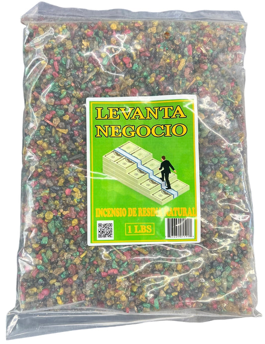 Levanta Negocio Incensio De Resina 1lbs