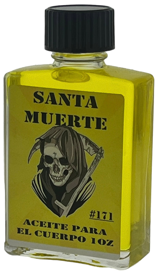 Santa Muerte Amarillo Aceite Pack of 2