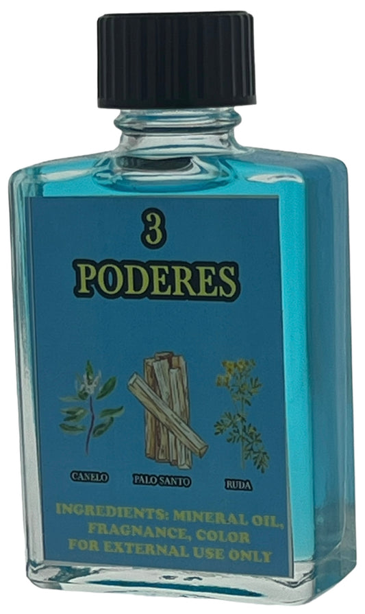 3 Poderes Aceite Pack of 2