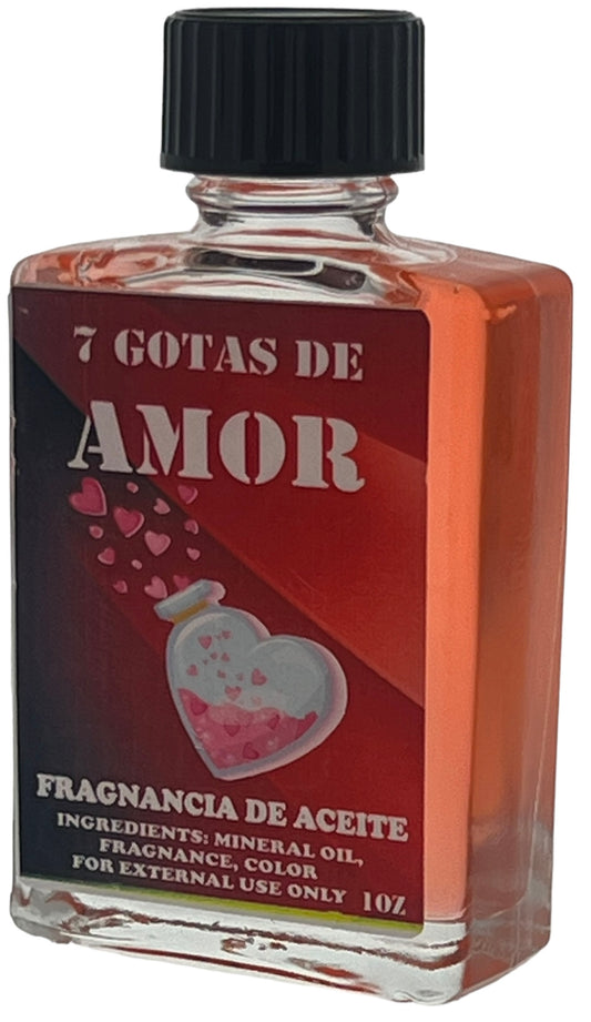 7 Gotas De Amor Aceite Pack of 2