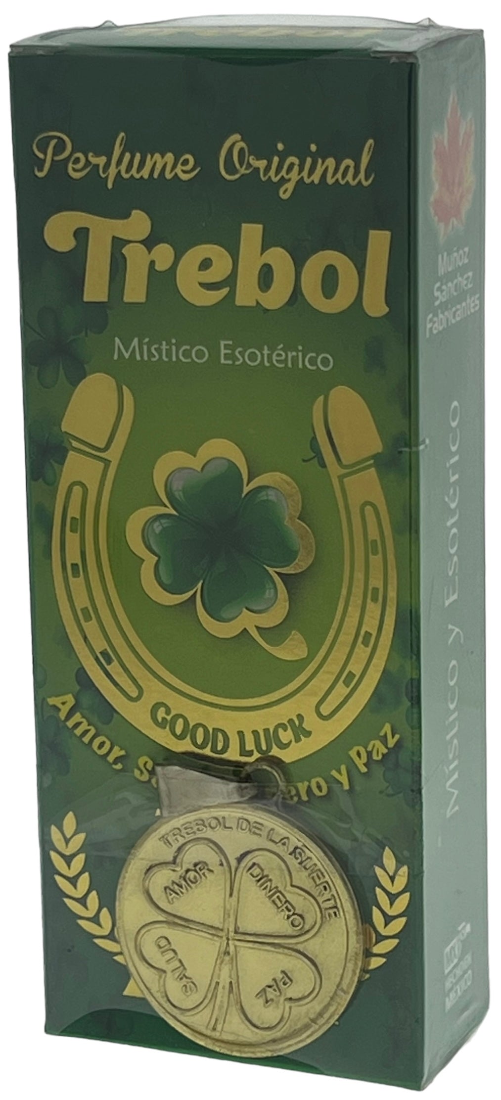 Trebol Perfume Con Medall Pack of 2