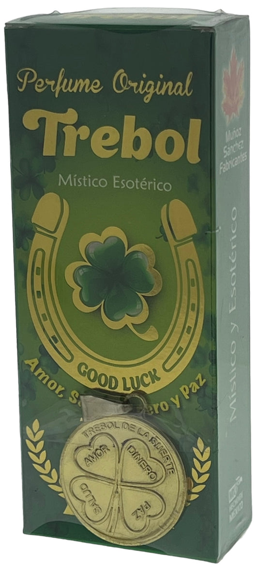 Trebol Perfume Con Medall Pack of 2