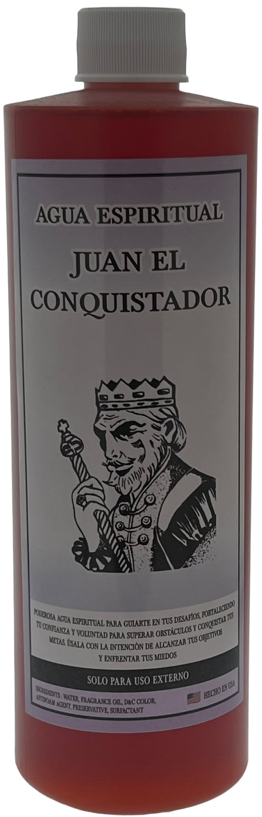 Juan El Conquestador Agua 16oz