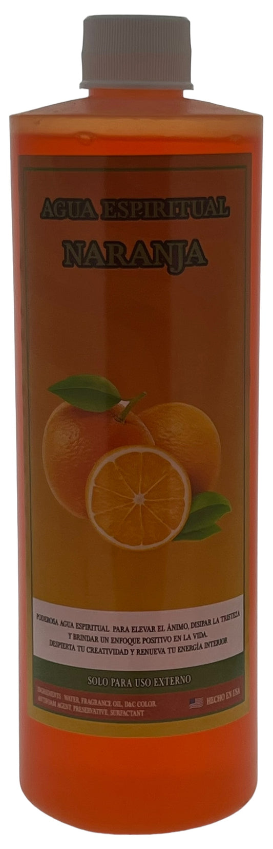 Naranja Agua 16oz