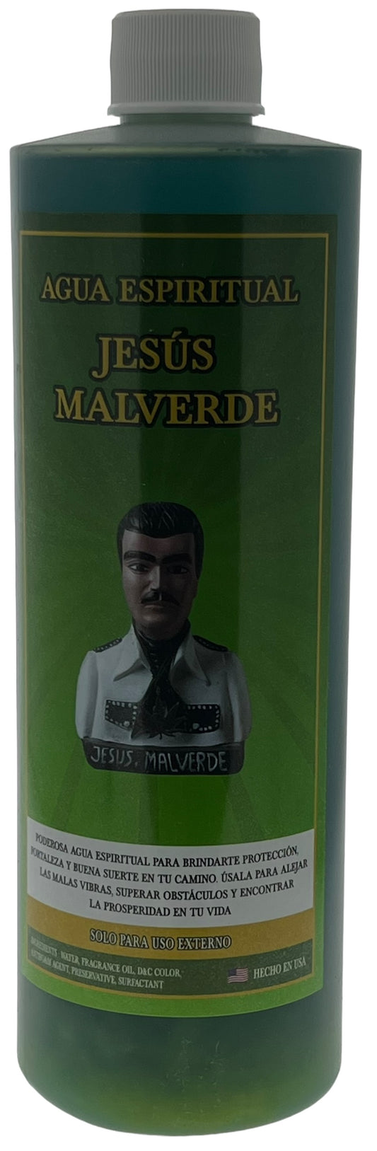 Jesus Malverde Agua 16oz