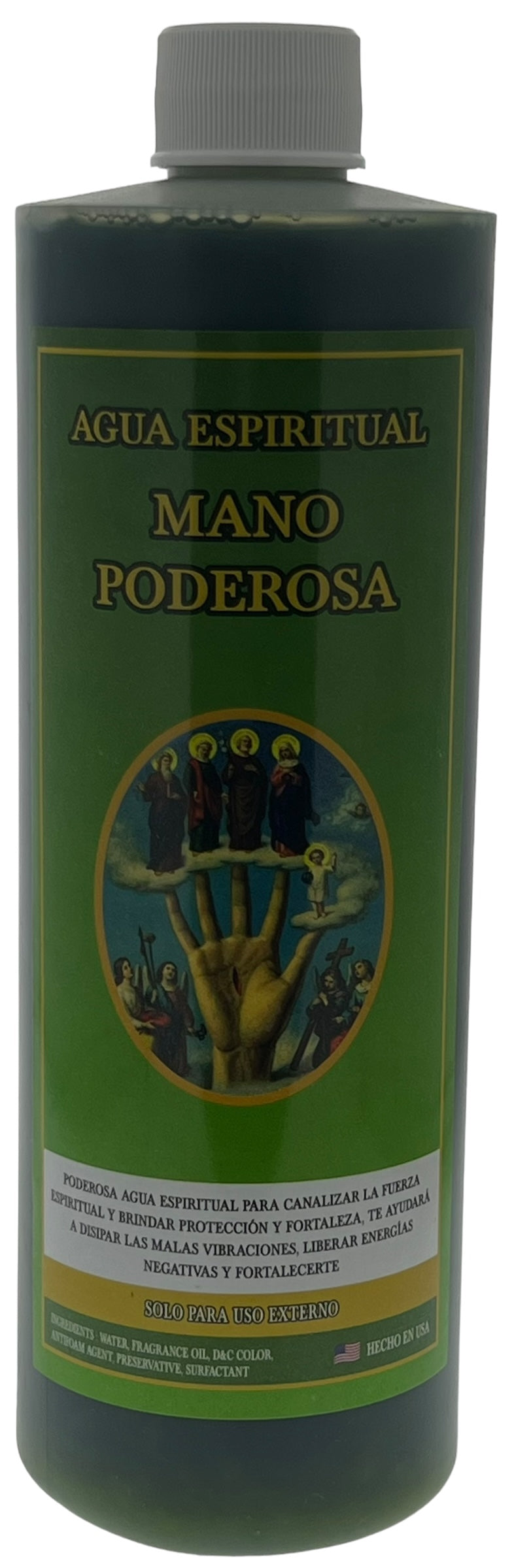Mano Poderosa Agua 16oz