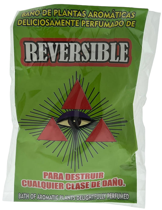 Reversible Banos De Hierba En Sobre