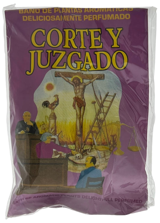 Corte Y Juzgado Banos De Hierba En Sobre