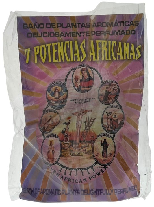 7 Potencias Africanas Banos De Hierba En Sobre