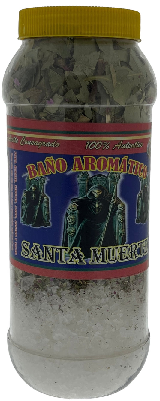 Santa Muerte Blanco Banos De Bote