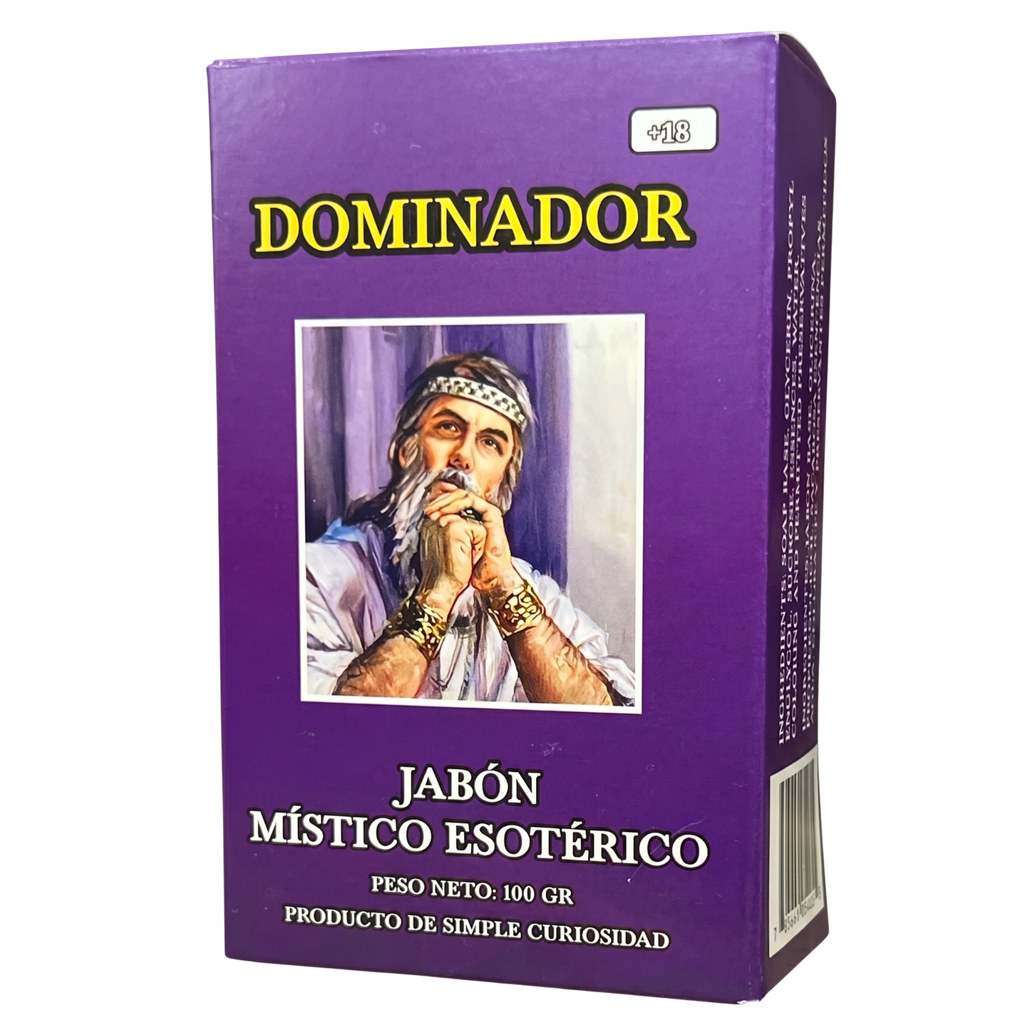 Dominador Soap – Perfumed Mystical Soap Bar, 100 g (Jabón Esotérico Perfumado con Fermonas