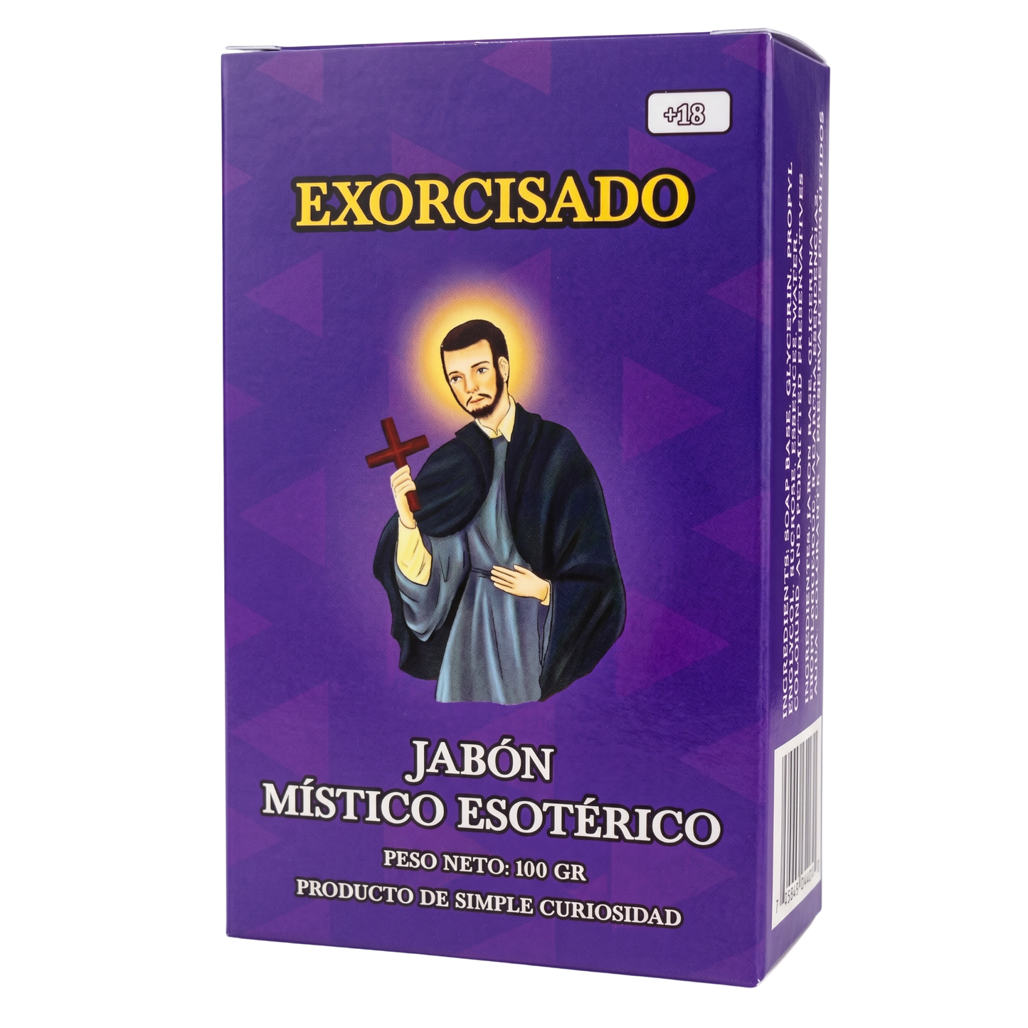 Exorcisado Soap – Perfumed Mystical Soap Bar, 100 g (Jabón Esotérico Perfumado con Fermonas