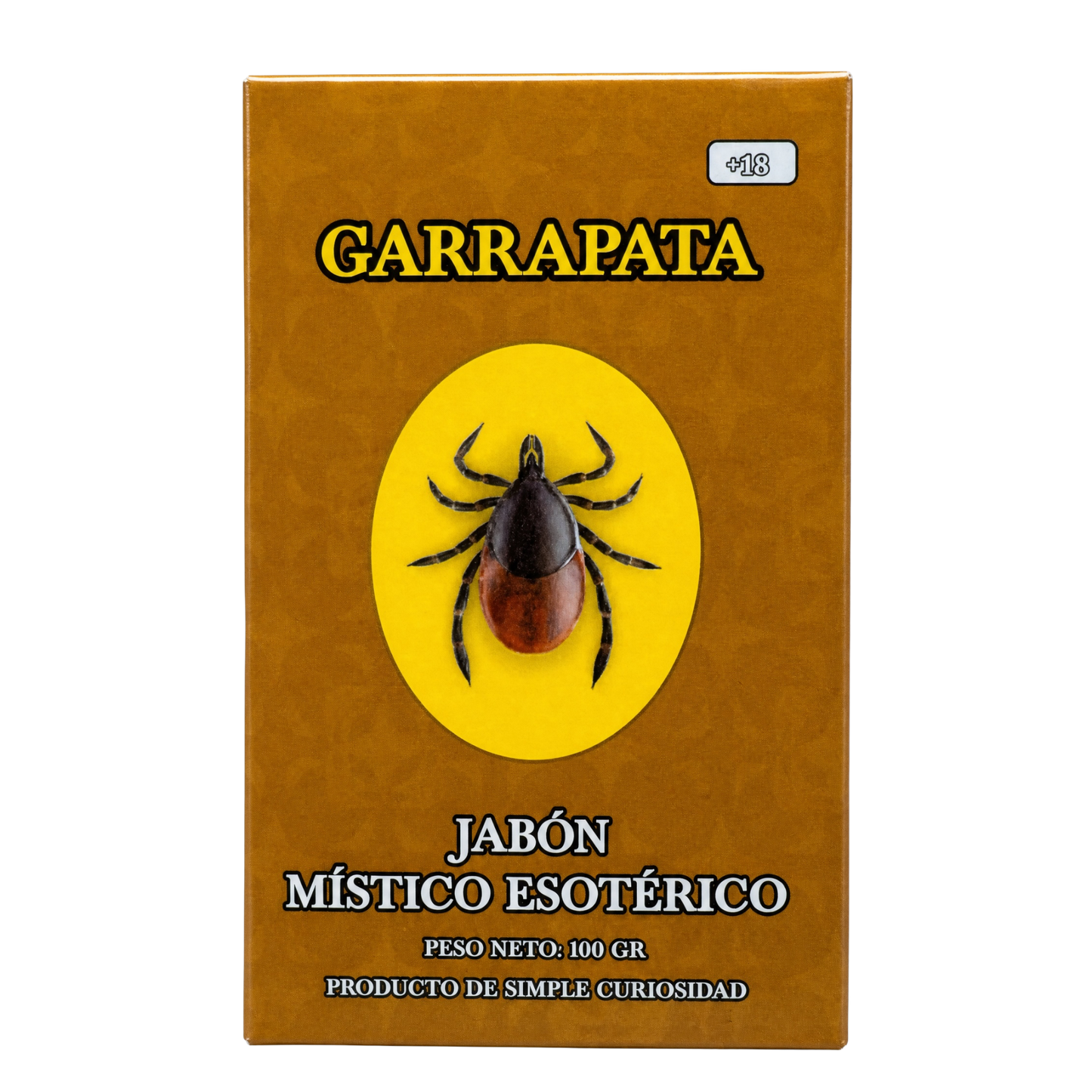 Garrapata Soap – Perfumed Mystical Soap Bar, 100 g (Jabón Esotérico Perfumado con Fermonas