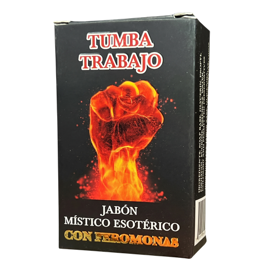 Tumba Trabajo Soap – Perfumed Mystical Soap Bar, 100 g (Jabón Esotérico Perfumado con Fermonas