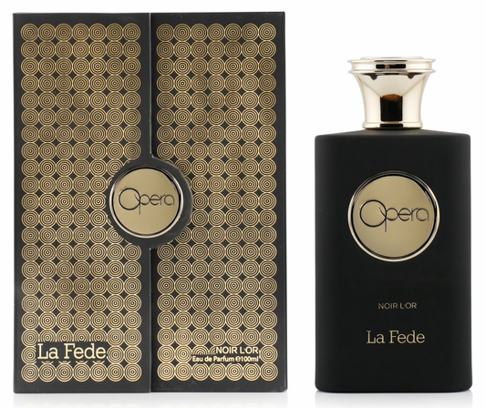 La Fede Opera perfume bottle and packaging on a white background