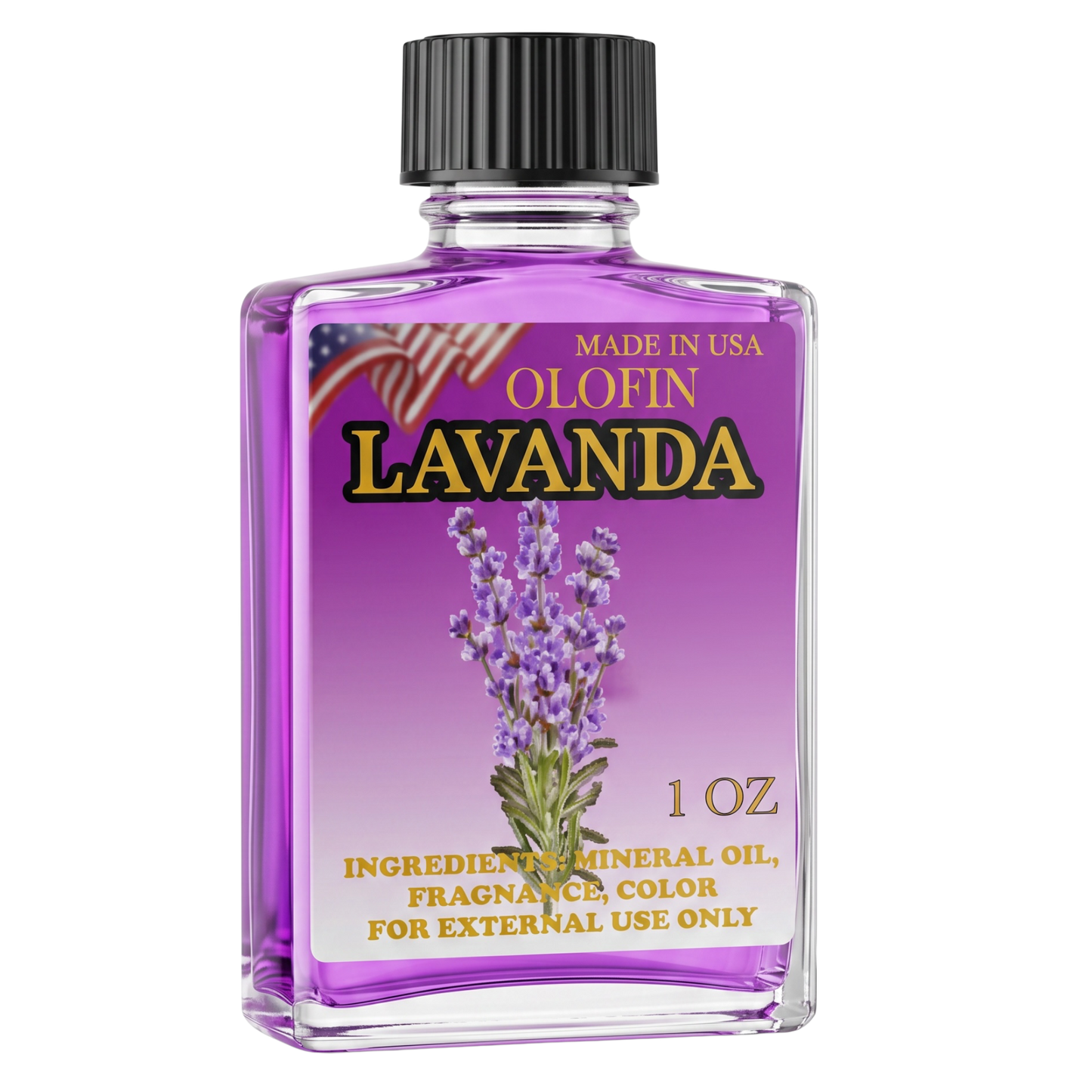 Lavanda Aceite Esoteric Fragrance Oil 1/2 is-1oz Square Bottle