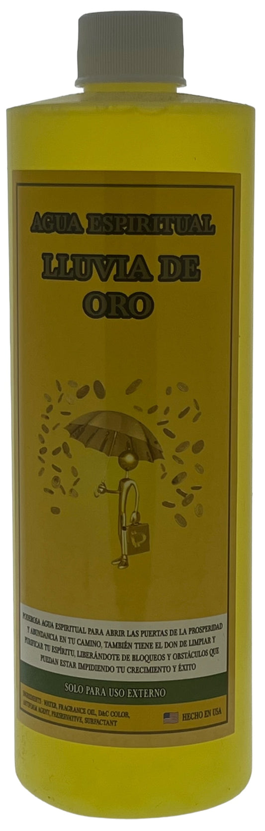 Lluvia De Oro Agua 16oz