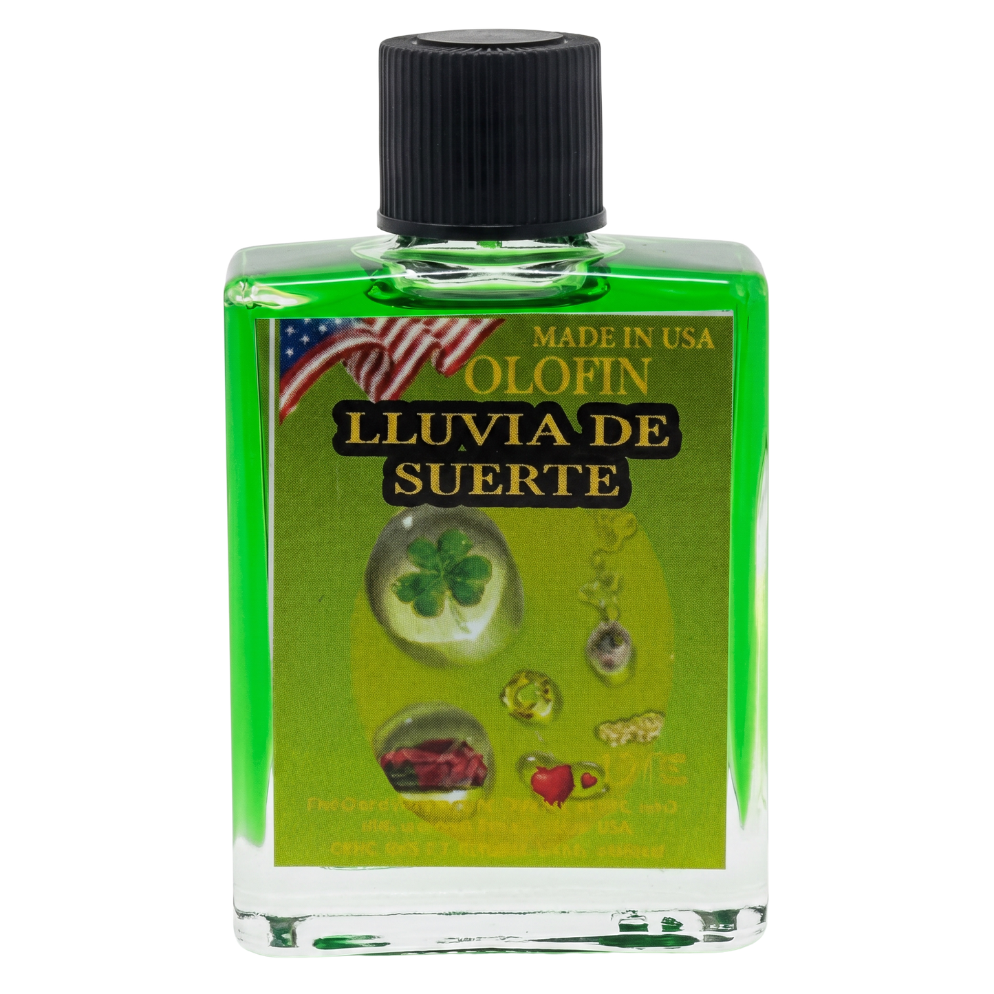 Lluvia Ee Suerte Aceite Esoteric Fragrance Oil 1/2oz-1oz Square Bottle