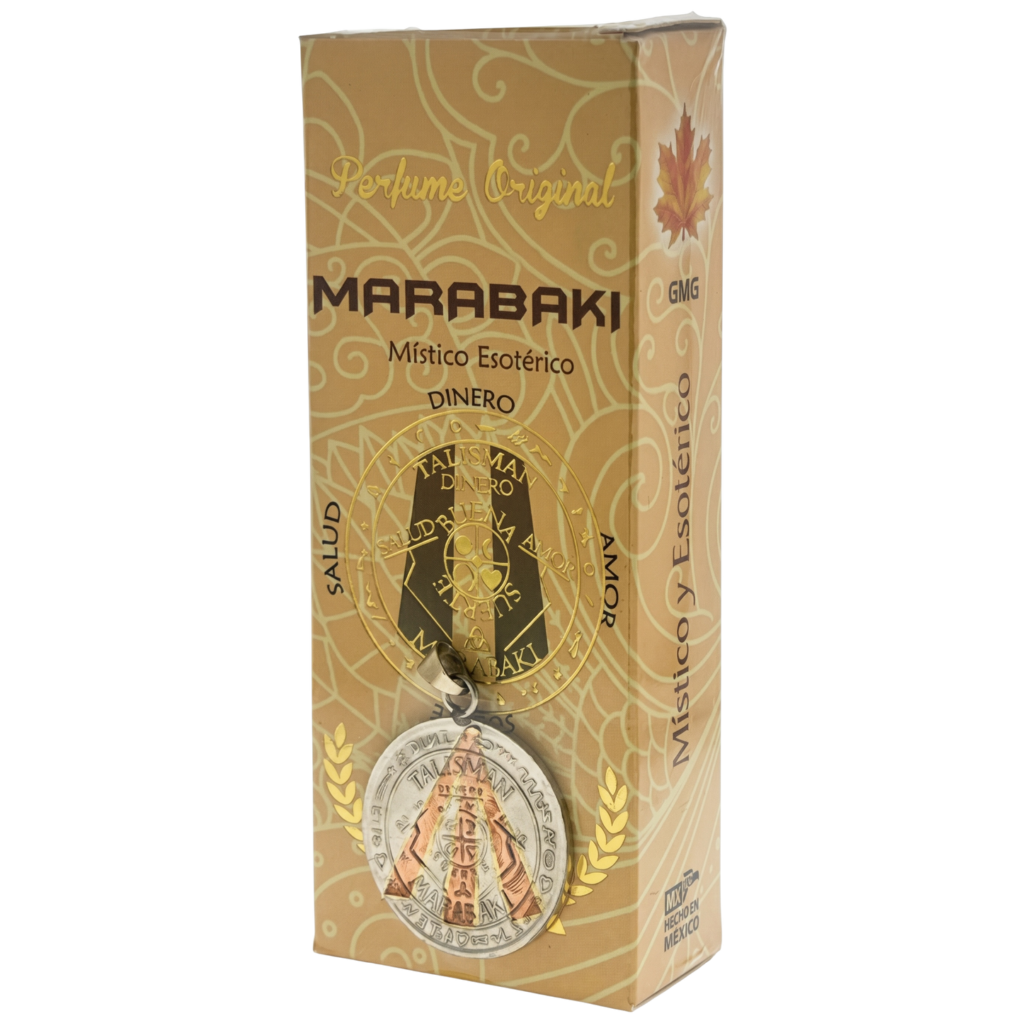 Marabaki Esoteric Perfume with Collectible Protective Amulet Medallion