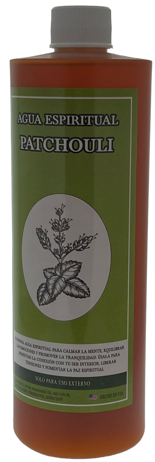 Patchouli Agua 16oz