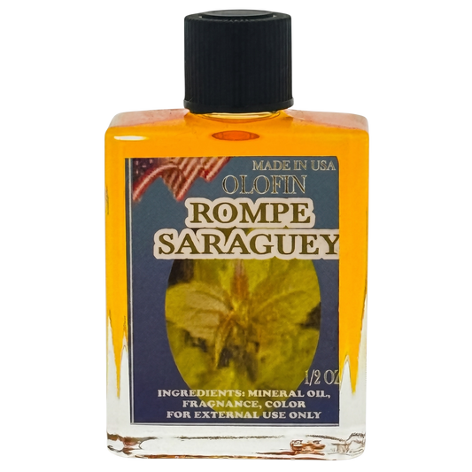 Rompe Saraguey Aceite Esoteric Fragrance Oil 1/2oz-1oz Square Bottle