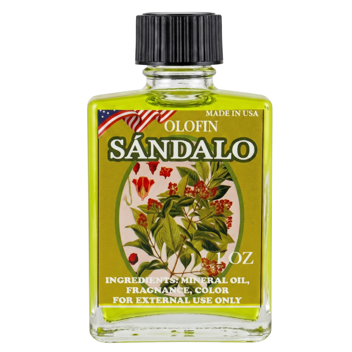 Sándalo Aceite Esoteric Fragrance Oil 1/2oz-1oz Square Bottle