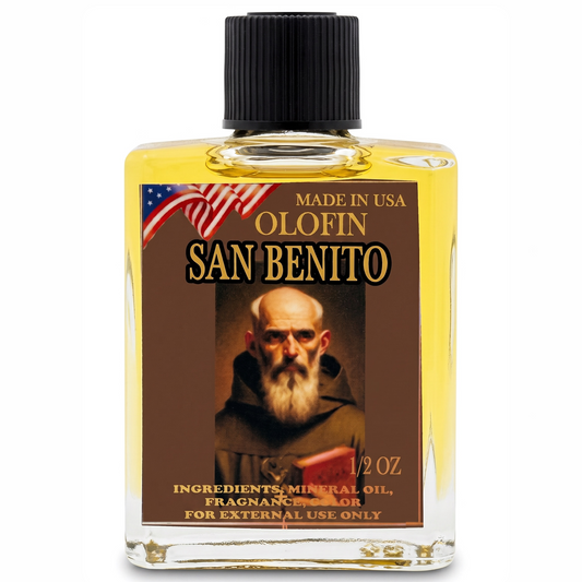 San Benito Aceite Esoteric Fragrance Oil 1/2oz-1oz Square Bottle